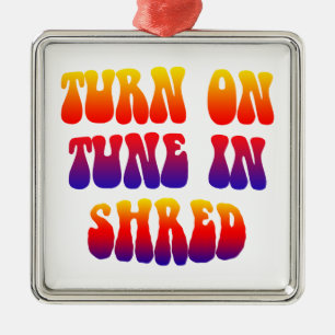 Aktivera Tune in Shadow Julgransprydnad Metall