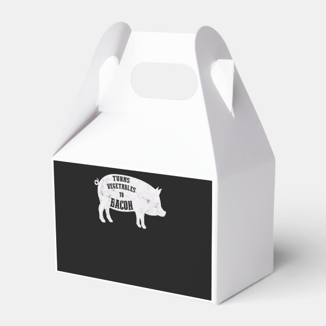 Aktiverar grönsaker till Bacon | Funny BBQ Älskare Presentaskar (Framsidan Sidan)