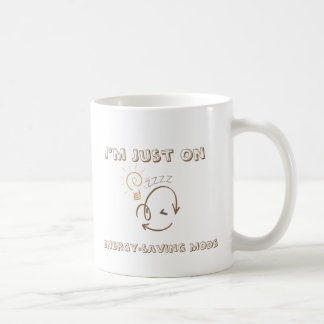 Aktiverat Lazy-läge - Cute Sloth Coffee Mugg