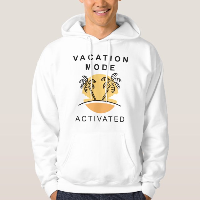 Aktiverat vänteläge hoodie (Framsida)