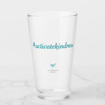 #aktiveratekindness Pint Glass