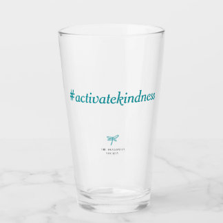 #aktiveratekindness Pint Glass Glaskopp