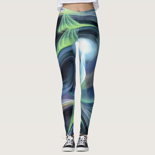 AktiveringsAbstrakt Leggings (Framsida)