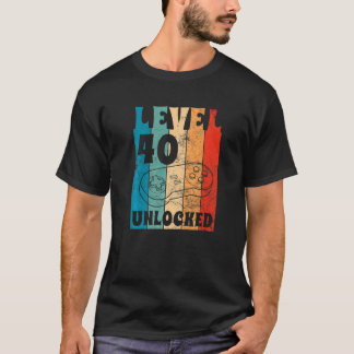 Aktivitet 40 Olåst 40:e födelsedag i Firande T Shirt