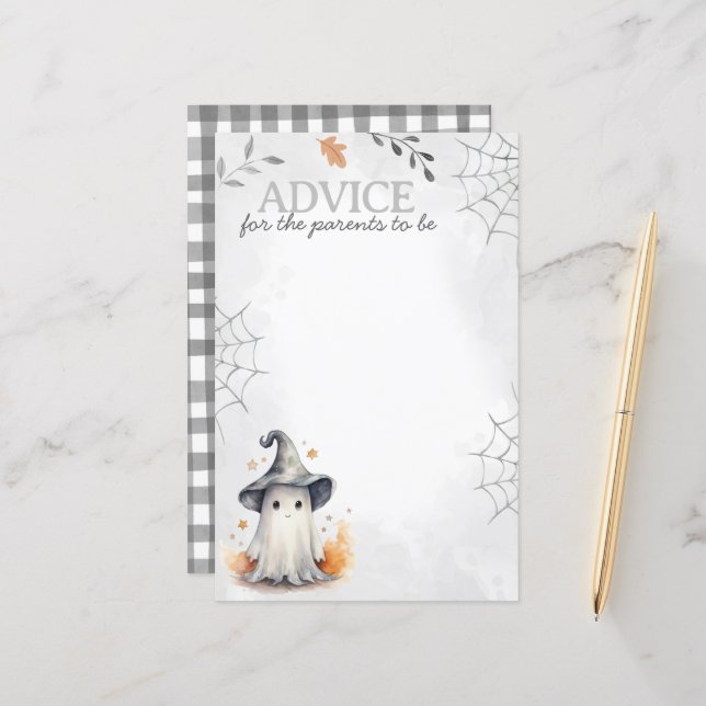 Aktivitet för råd om babystölder för Halloween Gho (Fram/Back In Situ)