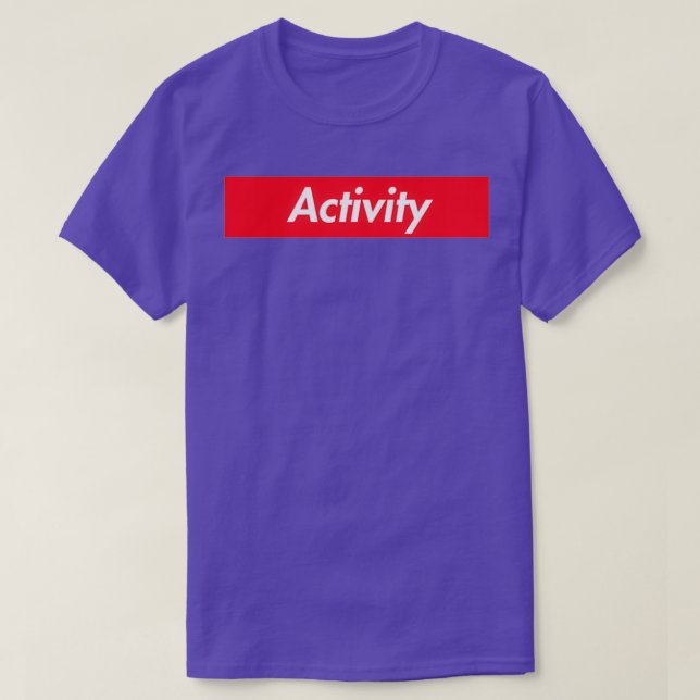Aktivitet T Shirt (Design framsida)