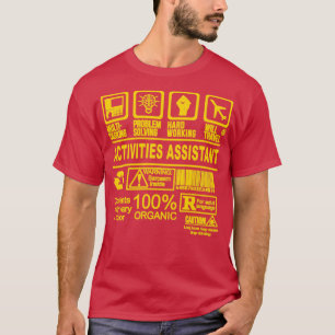 AKTIVITETER SOM BITRÄDER KOMMER ATT RESA T SHIRT