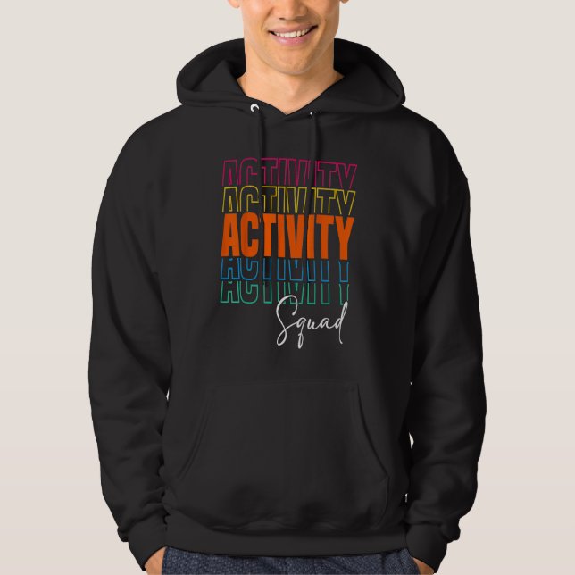 Aktivitetsassistent Grupp Team Proffs Vecka D Hoodie (Framsida)