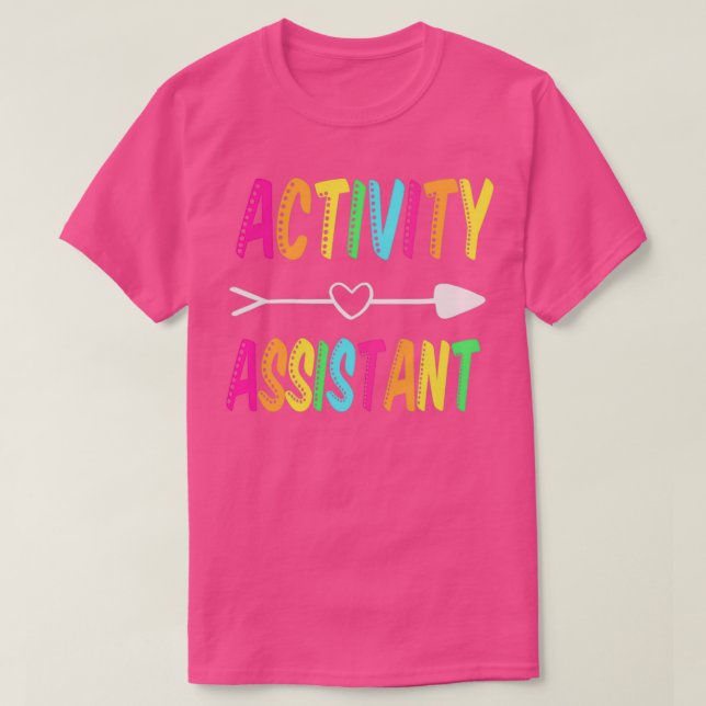 Aktivitetsassistentens aktivitetskoordinator - utv t shirt (Design framsida)