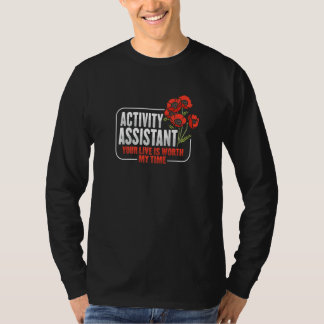 Aktivitetsassistentmobilisering för ett aktivitets t shirt