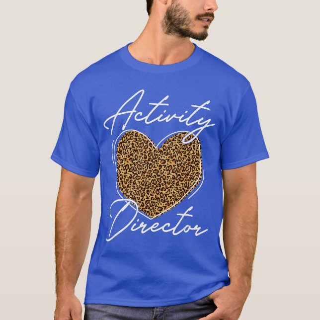 Aktivitetsdirektör Rock Aktivitetsassistent Profes T Shirt (Framsida)