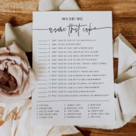 Aktivitetskortet Cake Match Möhippa Games Party Inbjudningar