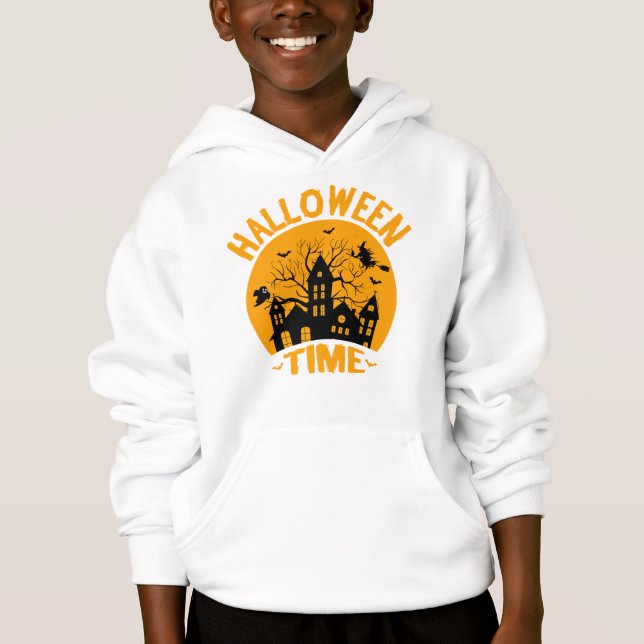 Aktivt Halloween-Baby T Shirt (Framsida)