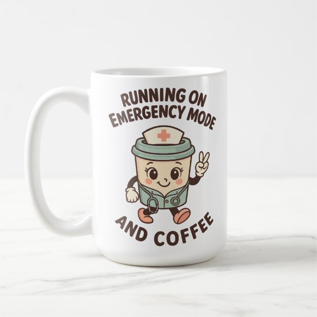 Aktivt läge för akut - Bränslet av kaffe Kaffemugg (Vänster)