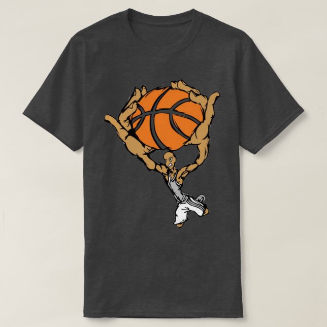 Aktivt proffsiskt basketbollmärke 2 t shirt (Design framsida)