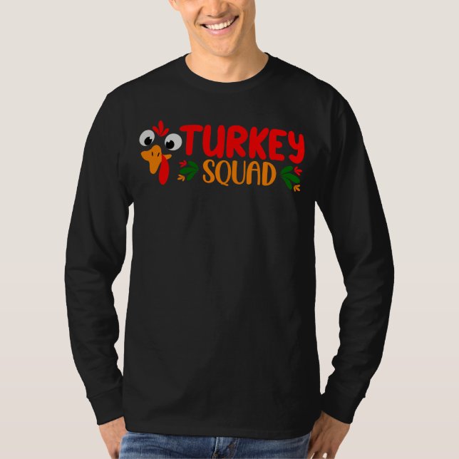 Aktivt Turkiet Squad, Thanksgiving Manar T Shirt (Framsida)