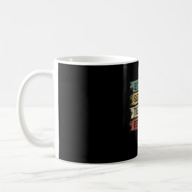 Aktör för Eat-viloteater Upprepa teatertekniska pr Kaffemugg (Vänster)