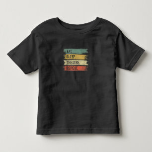 Aktör för Eat-viloteater Upprepa teatertekniska pr T Shirt