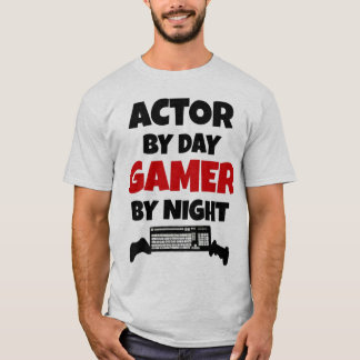 Aktör per dag-spelare per natt t shirt