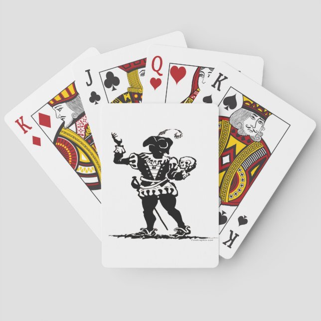 Aktör Spel Kort (Baksidan)