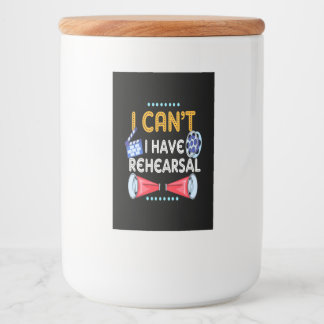 Aktören kan inte ha replik mat etikett