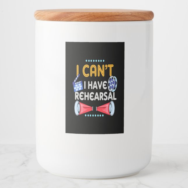 Aktören kan inte ha replik mat etikett (Framsida)