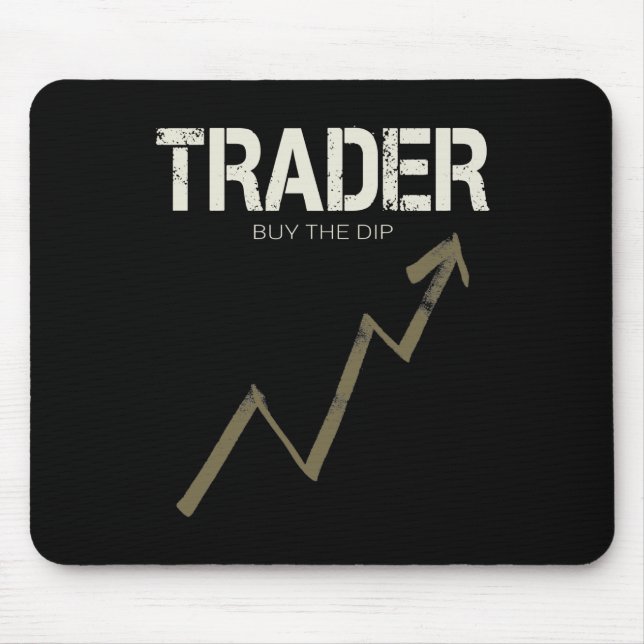 Aktören köper Dip Day Trader och Cryptocurrency Musmatta (Framsidan)
