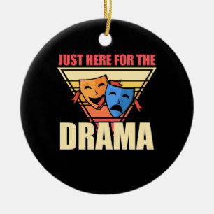Aktören precis här för drama julgransprydnad keramik