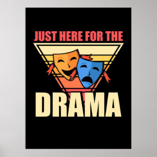 Aktören precis här för drama poster