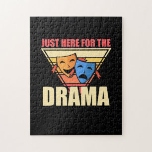 Aktören precis här för drama pussel