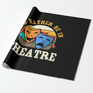 Aktören skulle hellre vara på teatern presentpapper