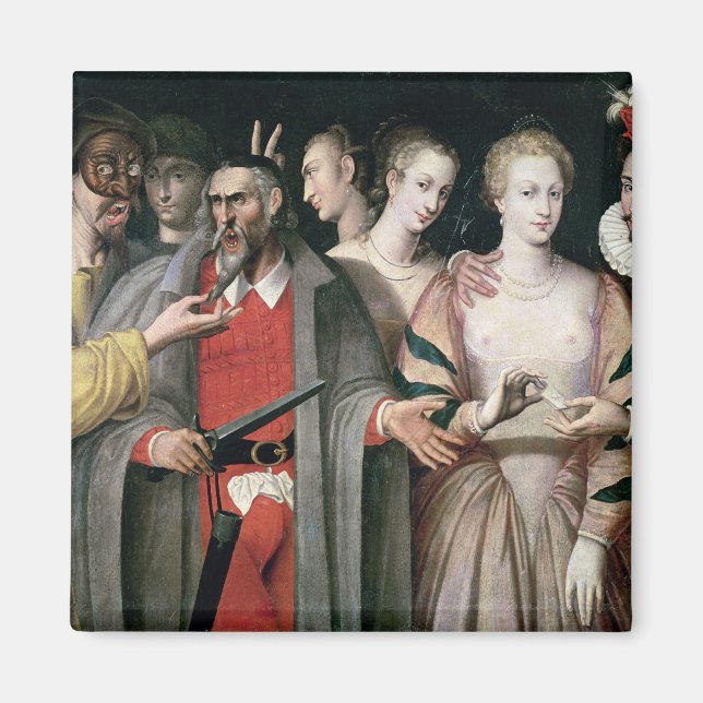 Aktörer vid Commedia dell'Arte Magnet (Framsidan)