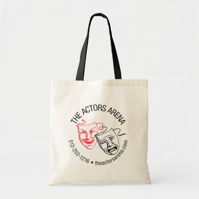 Aktörerna Arena Canvas Tote Bag Tygkasse (Framsidan)