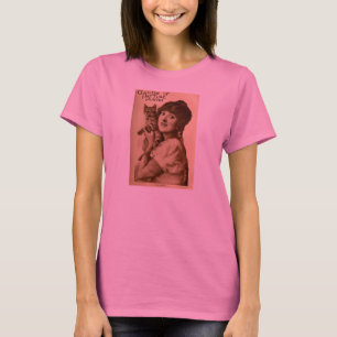 Aktris för film för Mabel Normand kattkattunge Tee