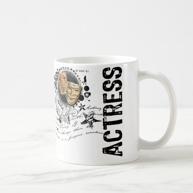 Aktrisalkemi av att agera kaffemugg (Höger)