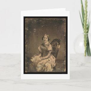 AktrisJenny Lind Daguerreotype 1848 Kort