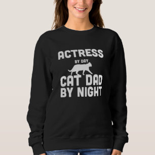 Aktualisering per dag Kat Pappa per natt T Shirt