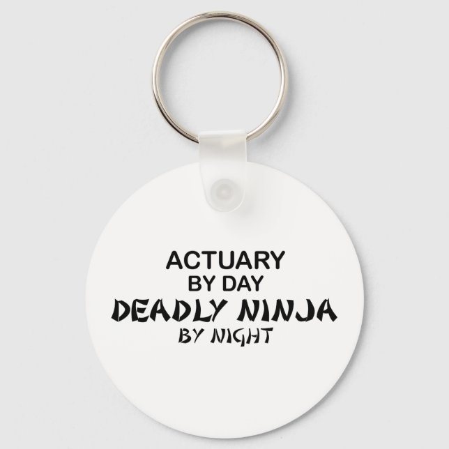 Aktuary Deadly Ninja by Night Nyckelring (Framsida)