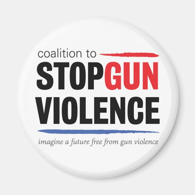 Aktuell CSGV-logotyp Magnet (Framsidan)