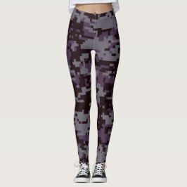 Aktuell digital kamera Mönster Leggings