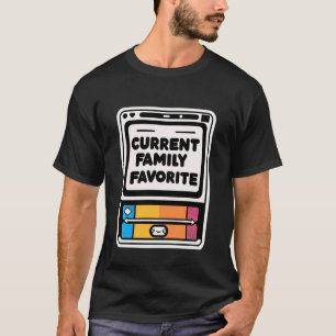 Aktuell familj favorit toddler barn förkärlek --- t shirt