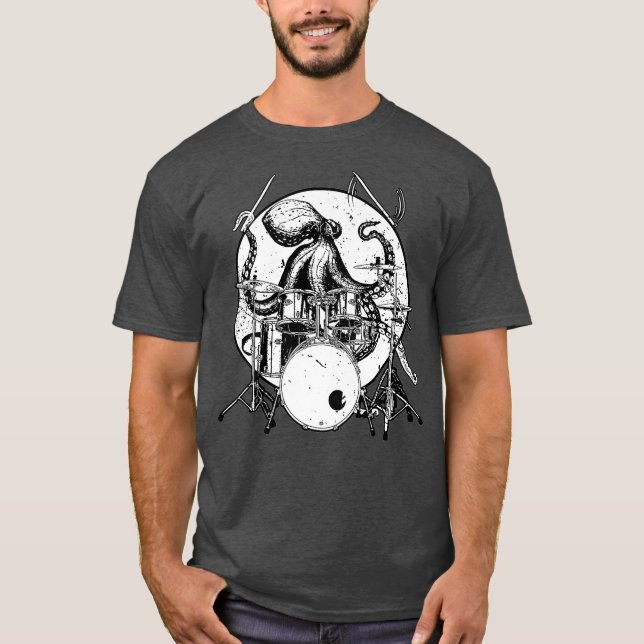 Aktuell premie för bläckrom av bläckfisk t shirt (Framsida)