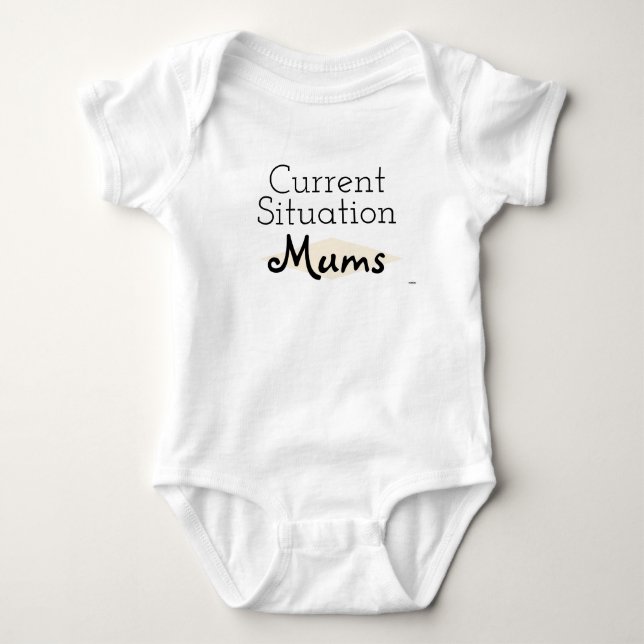Aktuell situation Spädbarn t-shirt HAMbyWG (Framsida)