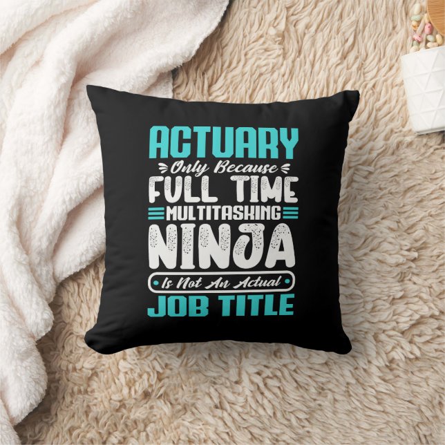 Aktuell yrkestitel Yrke Funny Skills Analys Kudde (Filt)
