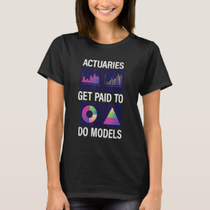 Aktuella blir Betalat att göra modellyrket T Shirt