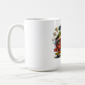 Aktuellt Buffrar Rollig Retro Introvert Grafik Kaffemugg