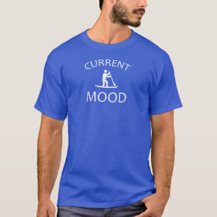 Aktuellt läge stående upp Padding T Shirt