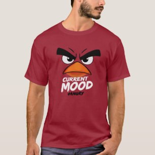 Aktuellt mood #Arg - Lustigt Grumpy Bird Expressio T Shirt