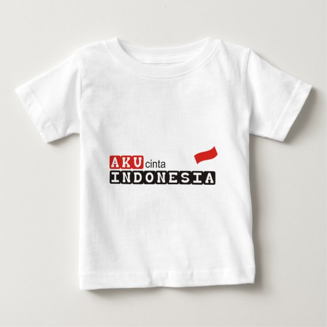 akucinta indonesia t-shirt (Framsida)