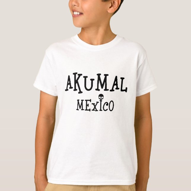 Akumal Mexico Design - Bards grundläggande T-Shirt (Framsida)
